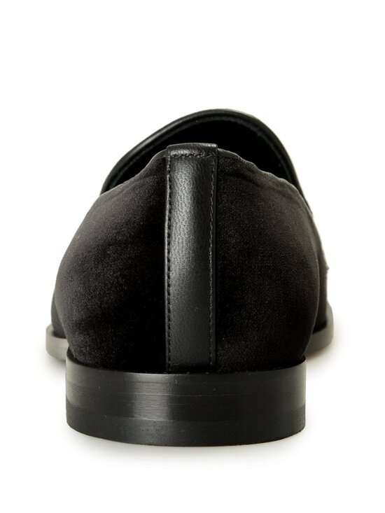Versace Men\'s Velvet Embroidered Slippers Loafers Shoes US 7 IT 40 main image 8